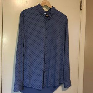 Long sleeve button down from Express